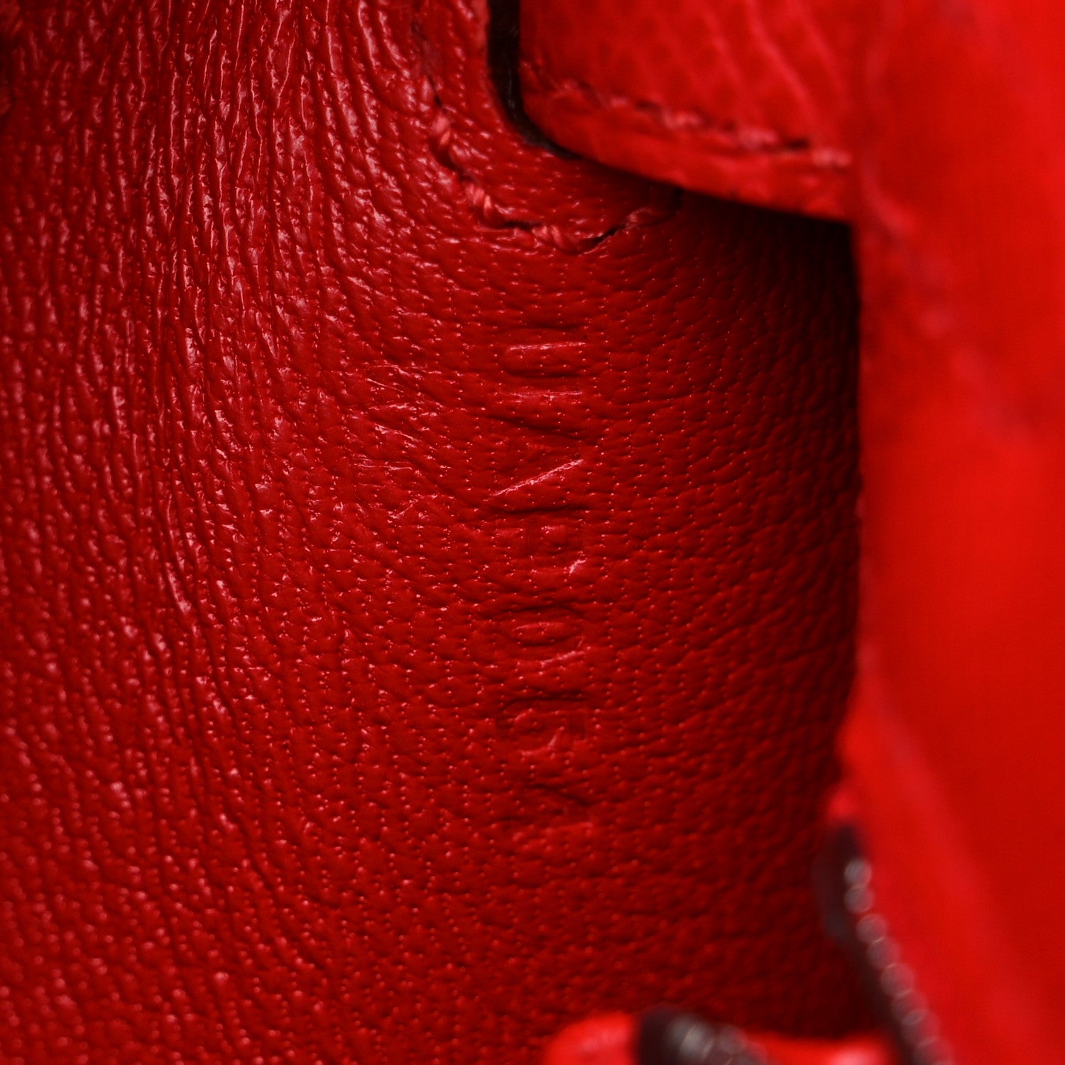 Hermes Epsom Kelly Sellier 25 Rouge de Coeur 7 of 10