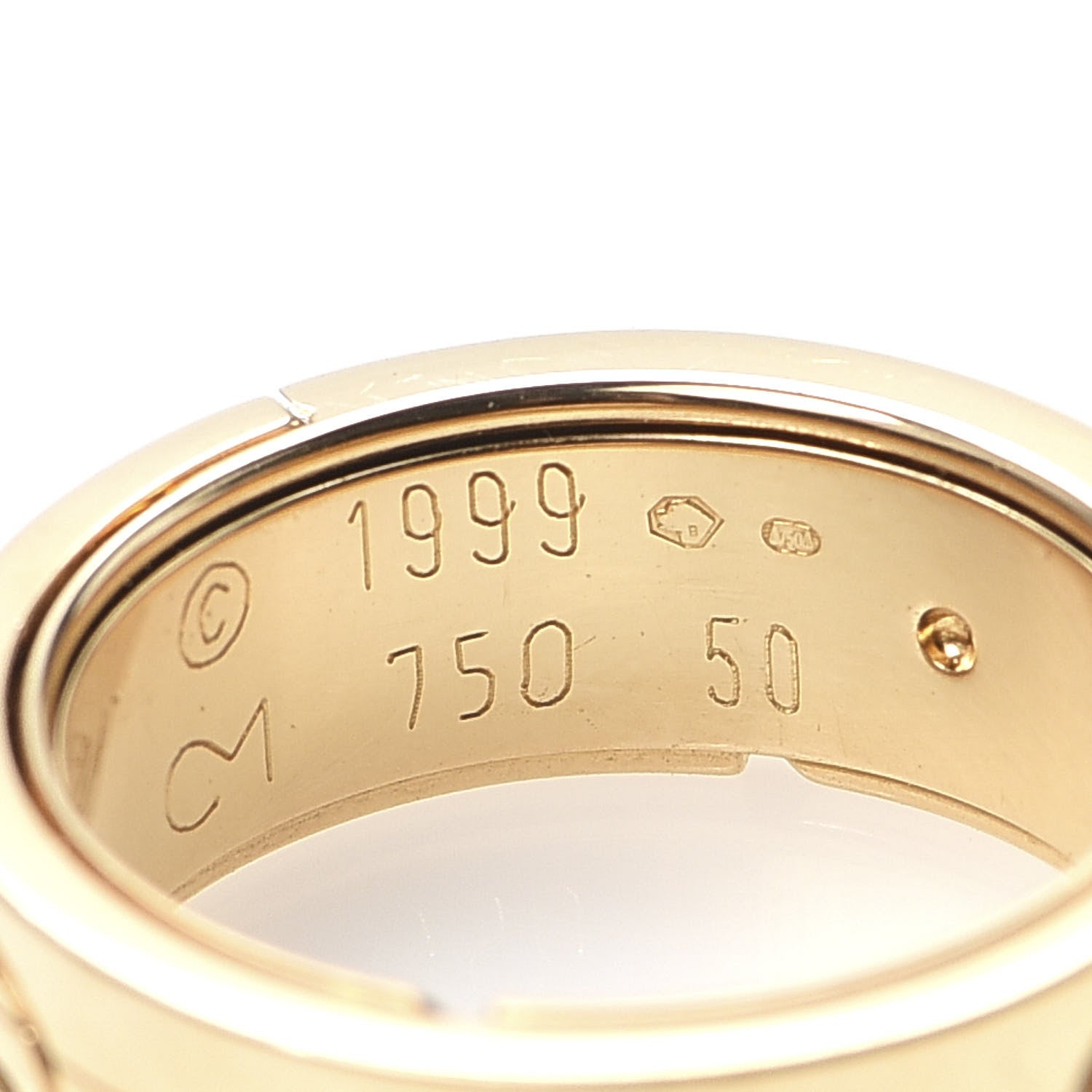 Cartier 18K Yellow Gold 7mm Astro LOVE Ring 50 5.25 5 of 7