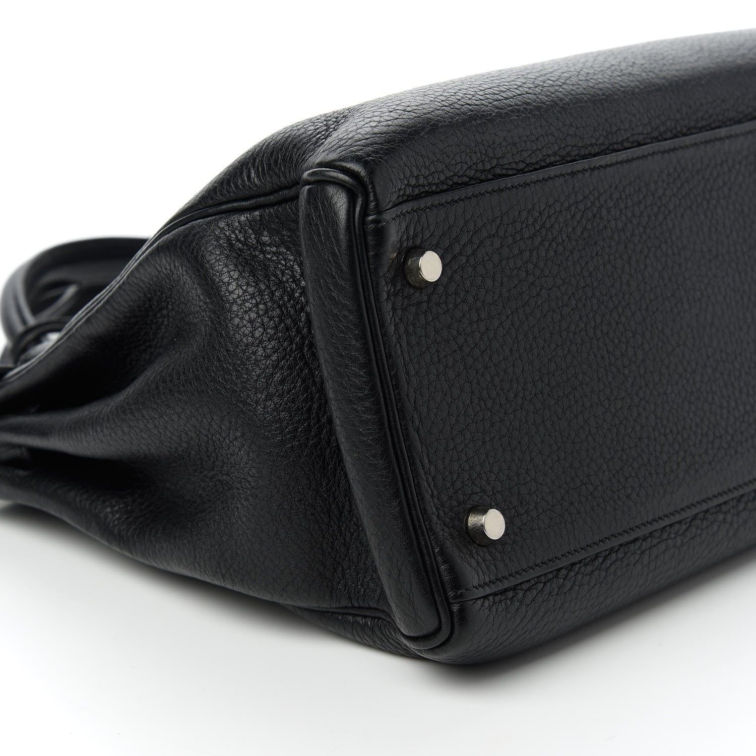 Hermes Taurillon Clemence Kelly Retourne 35 Black 6 of 12