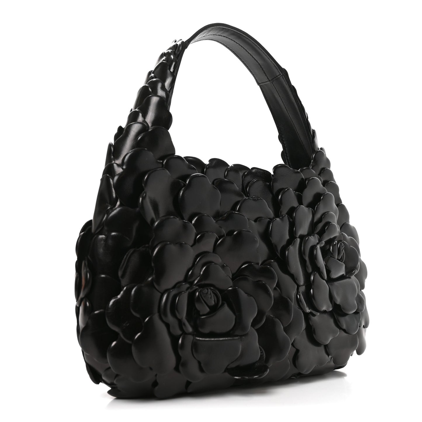 Nappa Atelier 03 Rose Edition Small Hobo Black