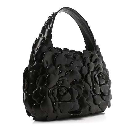 Valentino Garavani Nappa Atelier 03 Rose Edition Small Hobo Black 2 of 8