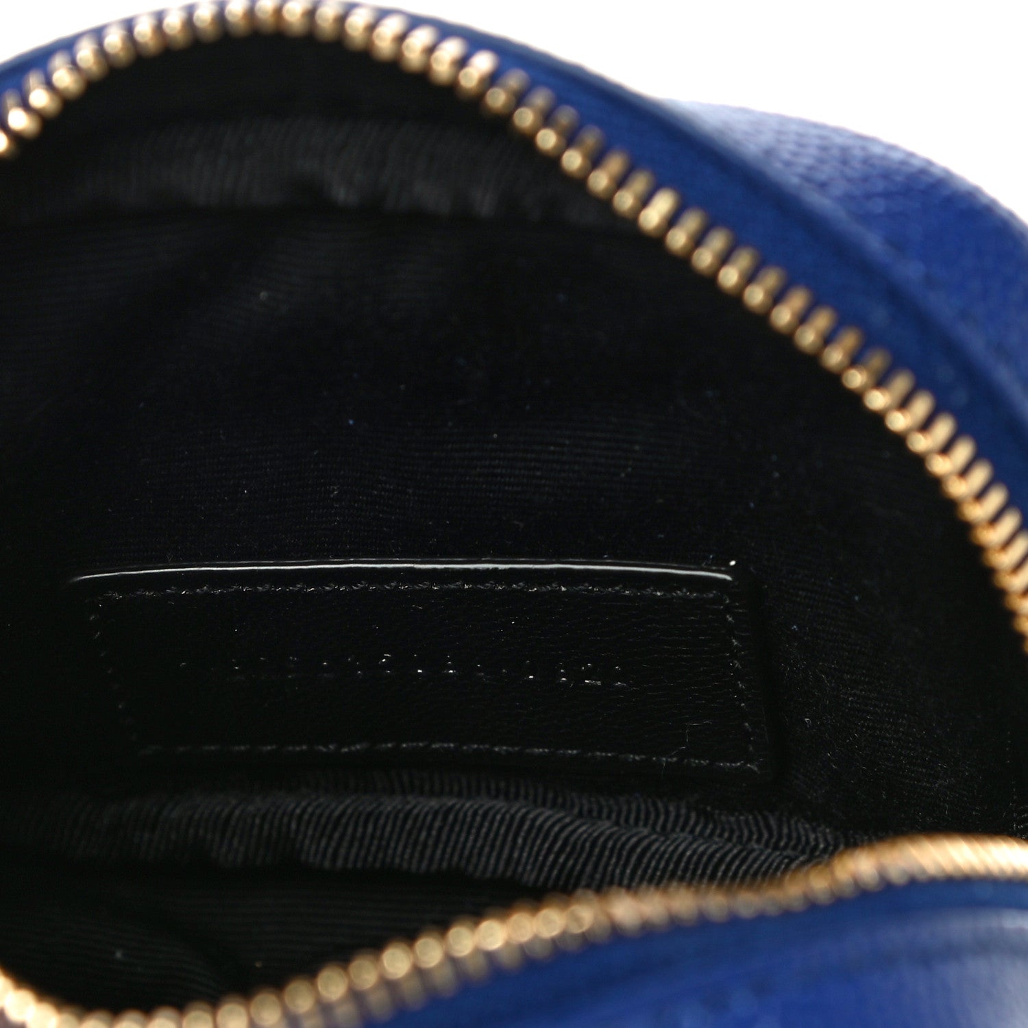 Saint Laurent Grain De Poudre Matelasse Monogram Baby Lou Camera Bag Sapphire Blue 5 of 9