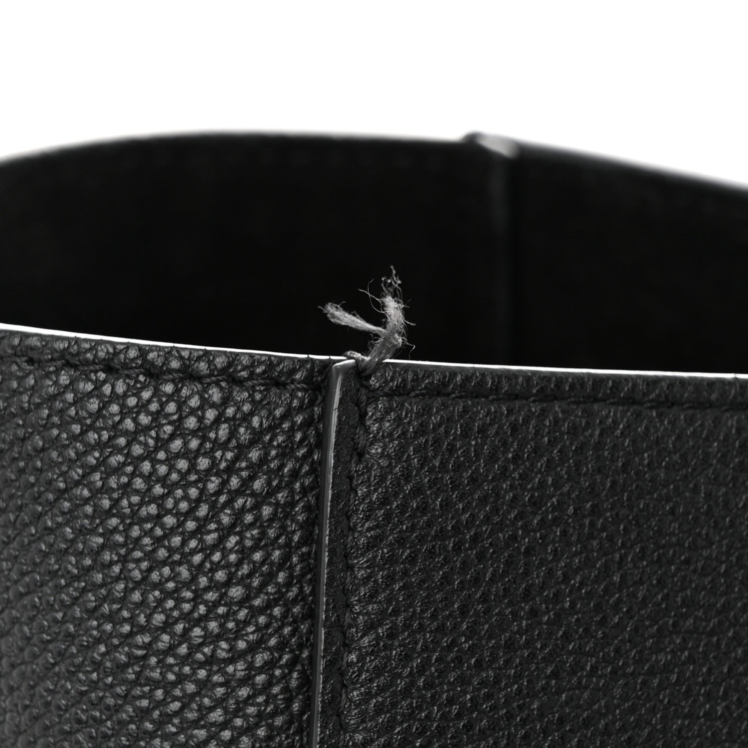 Celine Soft Grained Calfskin Sangle Bucket Bag Black 11 of 11