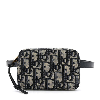 Christian Dior Oblique Belt Pouch Blue 1 of 11