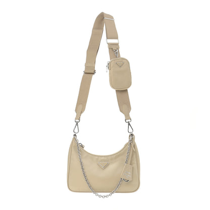 Prada Re-Nylon Saffiano Re-Edition 2005 Shoulder Bag Deserto 1 of 11