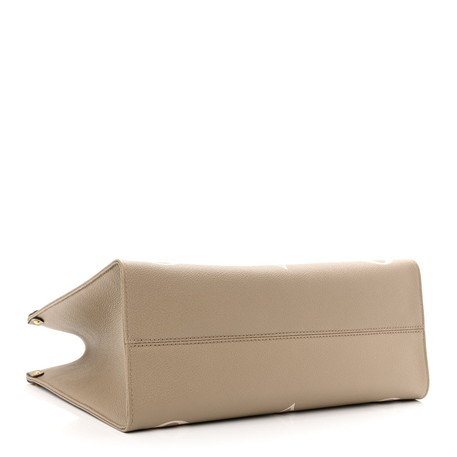 Louis Vuitton Empreinte Monogram Giant Onthego MM Tourterelle Creme 4 of 9