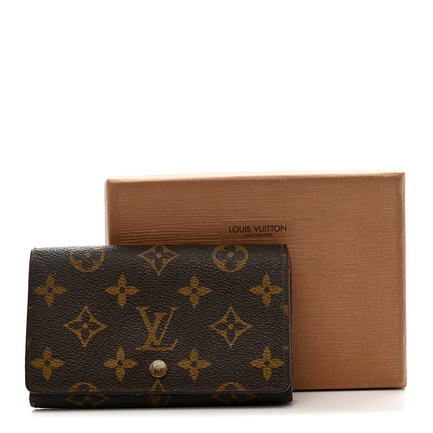 Louis Vuitton Monogram Porte-Monnaie Tresor Wallet 17 of 17