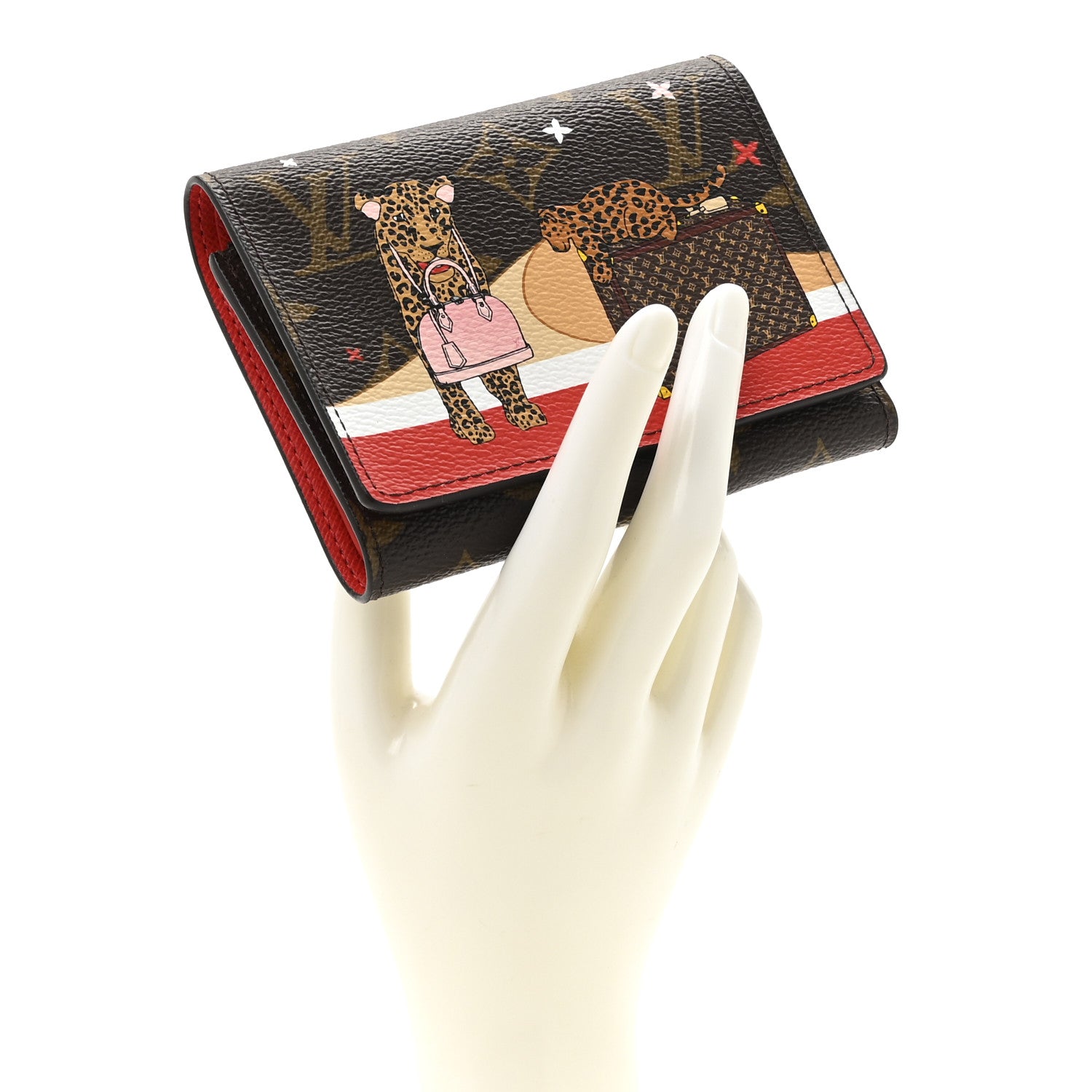 Louis Vuitton Monogram 2018 Christmas Animation Victorine Wallet 2 of 8