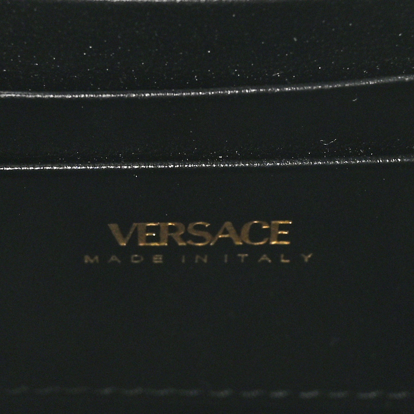 Patent Mini La Medusa Bag Black