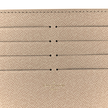Louis Vuitton Calfskin Felicie Chain Wallet Card Holder Insert Tourterelle 7 of 7