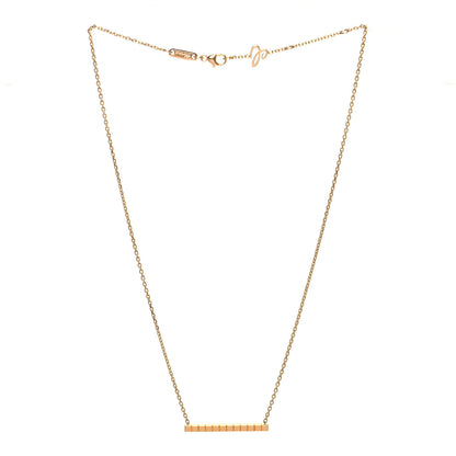 Chopard 18K Yellow Gold Ice Cube Pure Necklace 3 of 6