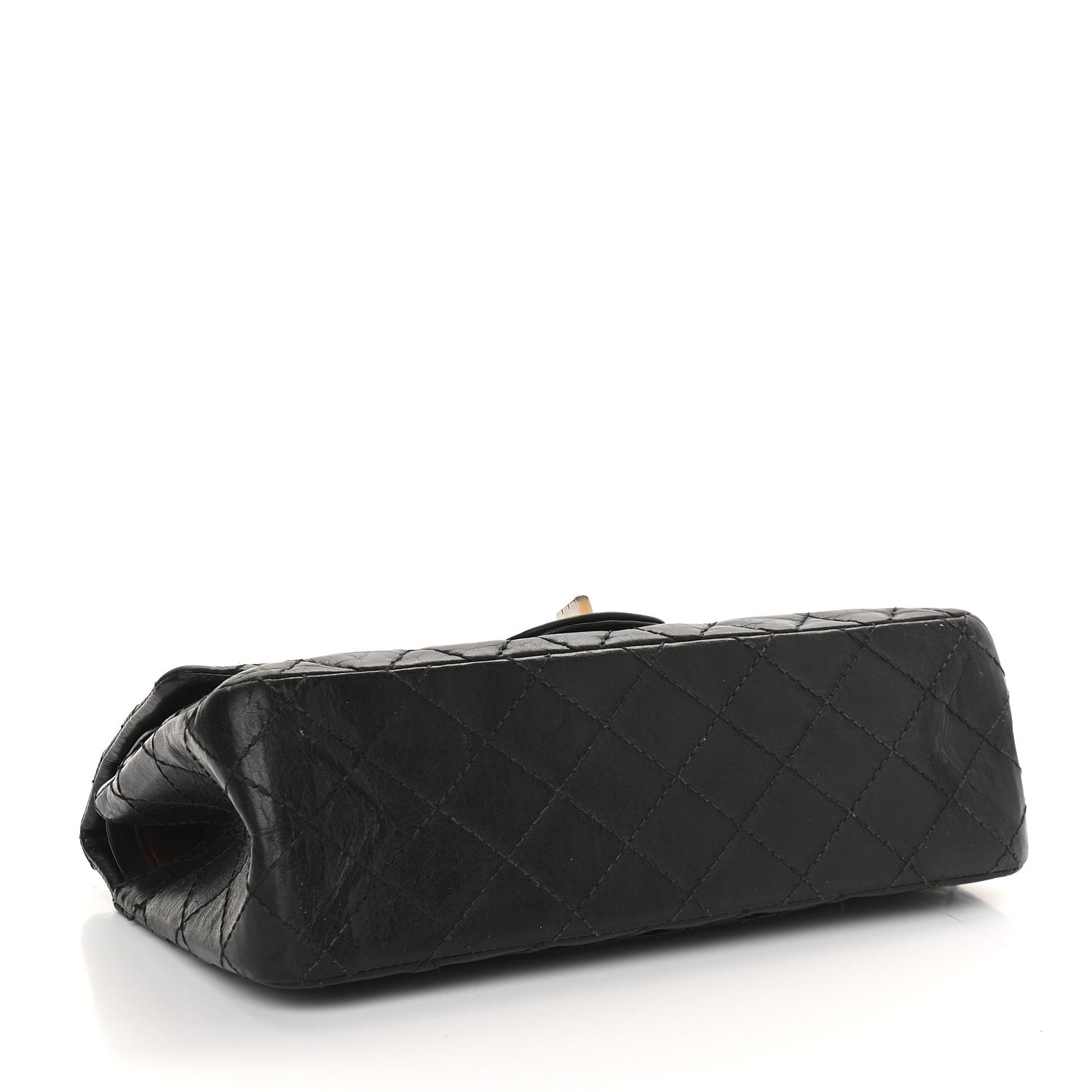 Chanel Aged Calfskin Quilted 2.55 Reissue 225 Flap Black 4 of 14