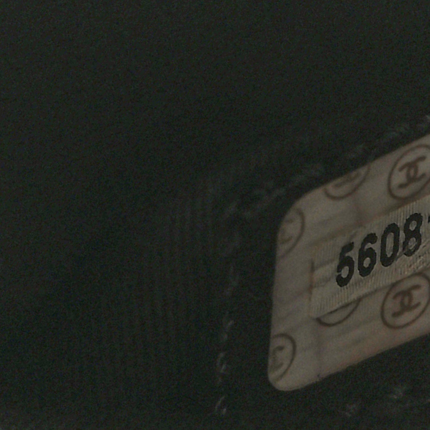 Caviar Large CC Shoulder Bag Black