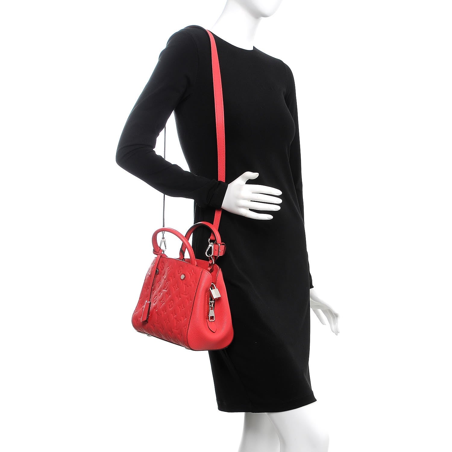 Louis Vuitton Empreinte Montaigne BB Poppy 2 of 8