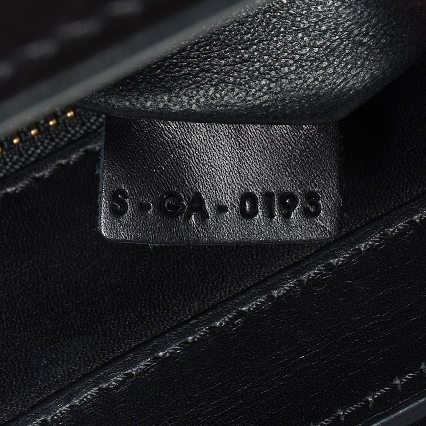 Textured Calfskin and Suede Mini Tri-Color Luggage Black
