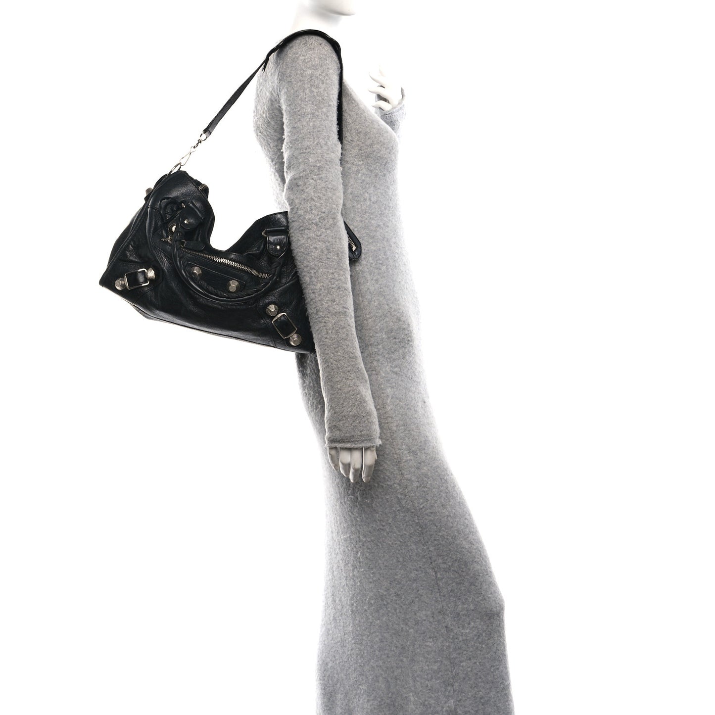 Agneau Giant 21 Silver Hardware City Black
