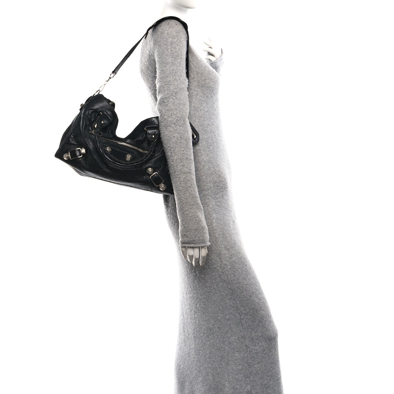 Balenciaga Agneau Giant 21 Silver Hardware City Black 2 of 11