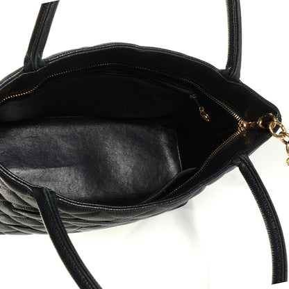 Chanel Caviar Quilted Medallion Tote Black 5 of 7