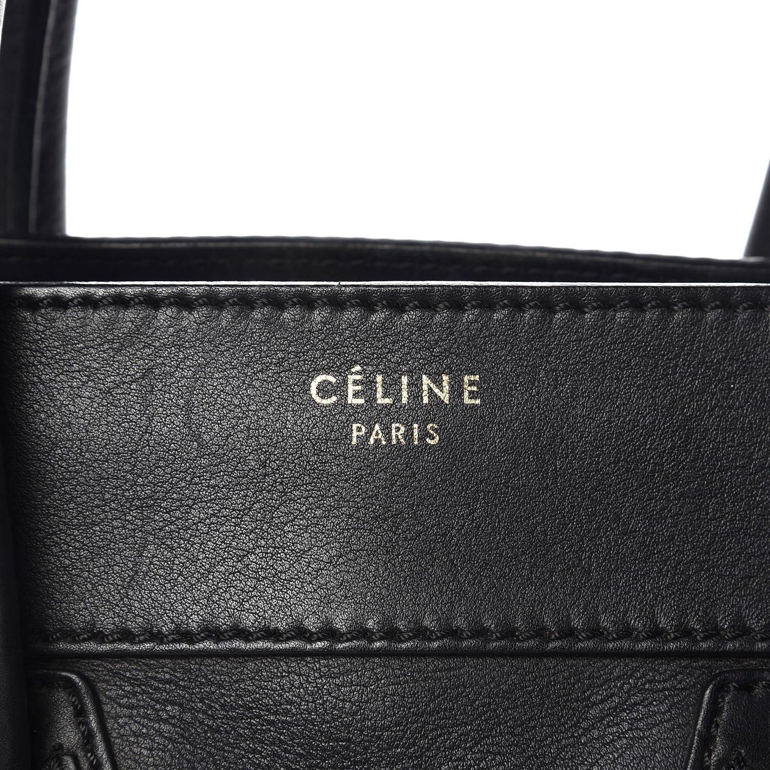 Celine Smooth Calfskin Mini Luggage Black 8 of 17