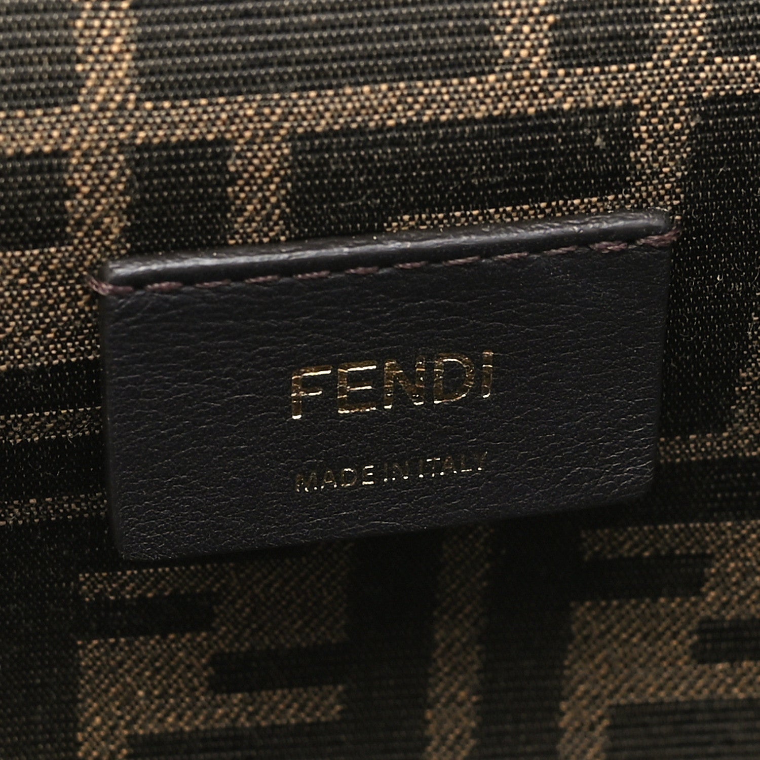 Fendi Shiny Nappa Small Fendi First Caramello 6 of 10