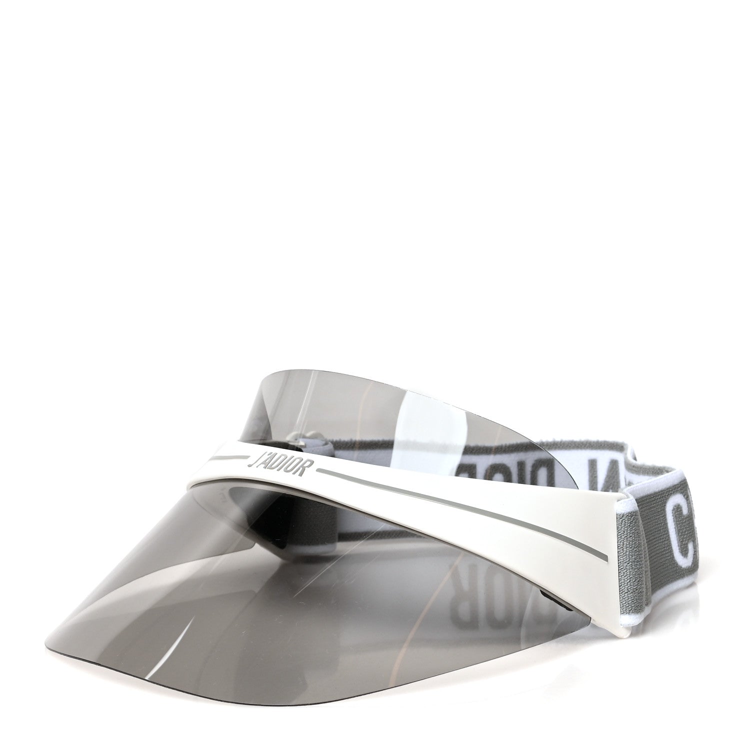 Christian Dior Mirrored DiorClub1 Sun Visor Grey 1 of 8