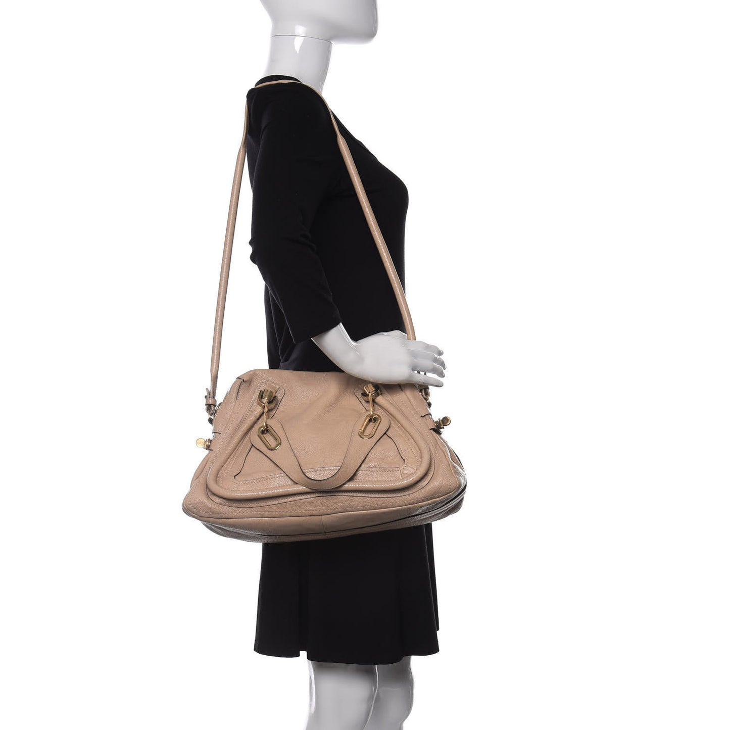 Calfskin Medium Paraty Beige