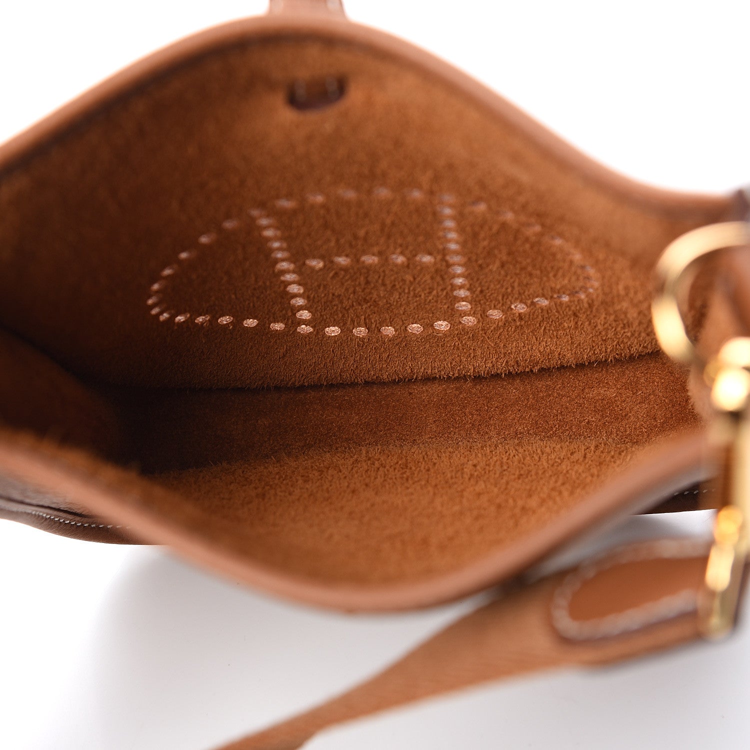 Hermes Taurillon Clemence Evelyne TPM Gold 4 of 10