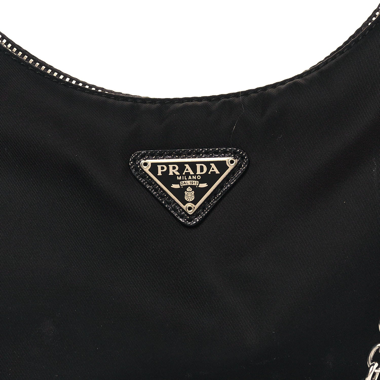 Prada Nylon Re-Edition 2005 Shoulder Bag Black 9 of 15