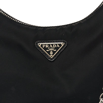 Prada Nylon Re-Edition 2005 Shoulder Bag Black 9 of 15
