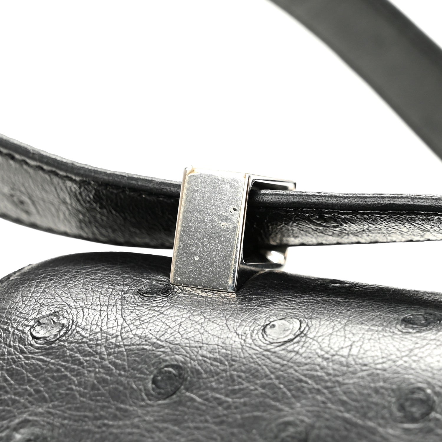 Hermes Ostrich Constance 24 Bleu Iris 13 of 14