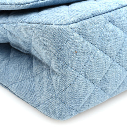 Chanel Denim Quilted 2.55 Reissue 226 Flap Light Blue 9 of 11