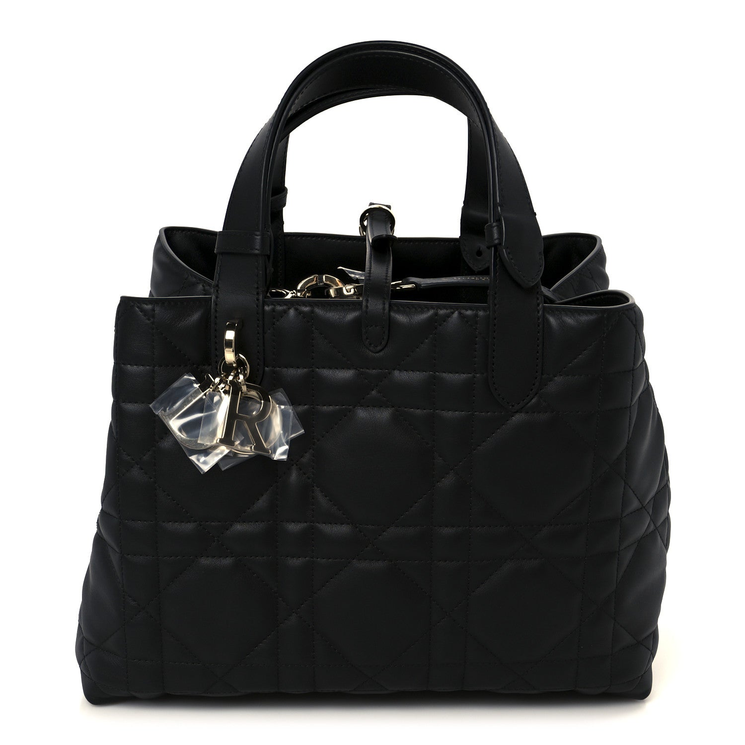 Christian Dior Calfskin Macrocannage Medium Toujours Black 1 of 17