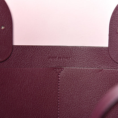 Christian Dior Supple Grained Calfskin Large Open Bar Tote Purple 7 of 11