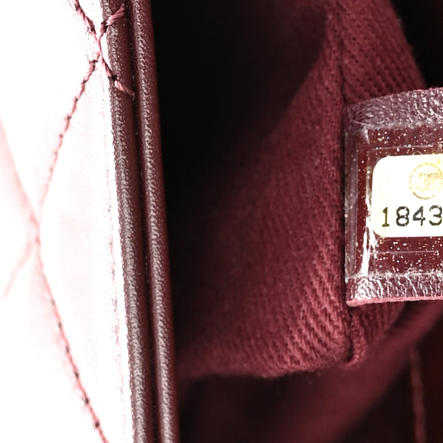 Calfskin Quilted Jumbo Soft Elegance Flap Bordeaux