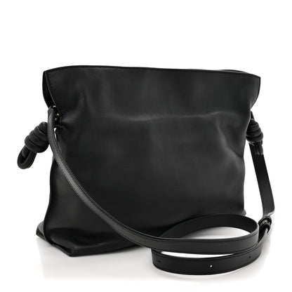 Loewe Nappa Medium Flamenco Knot Bag Black 3 of 12