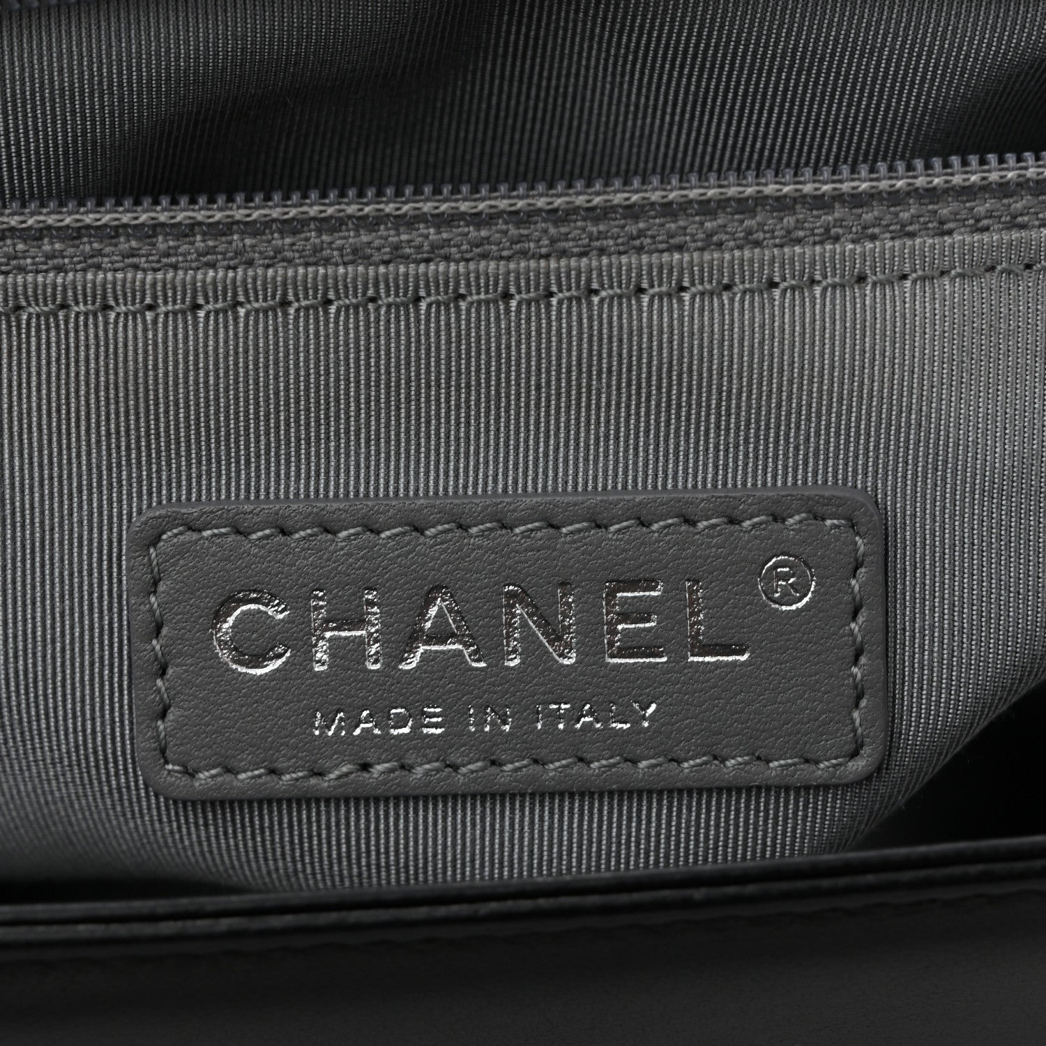 Chanel Lambskin Quilted Large Boy Flap Black 6 of 10