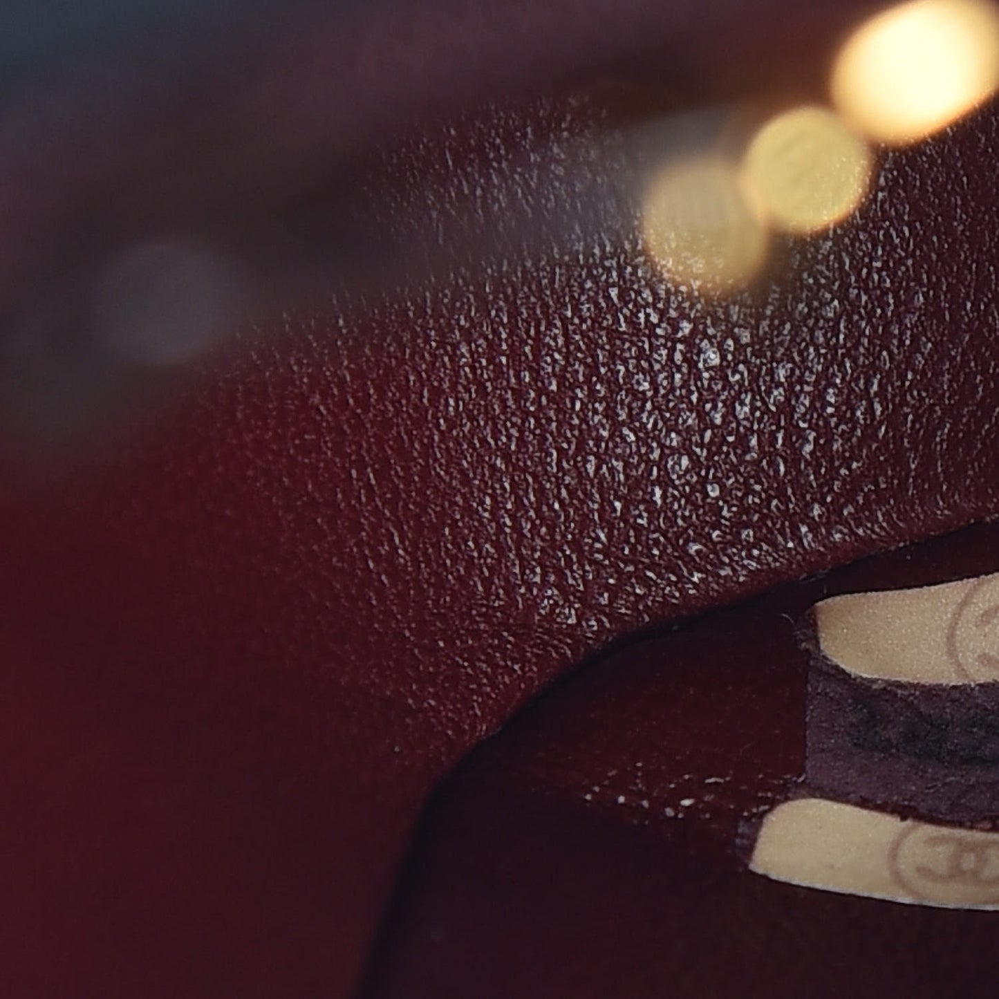 Lambskin Mini Square Flap Black