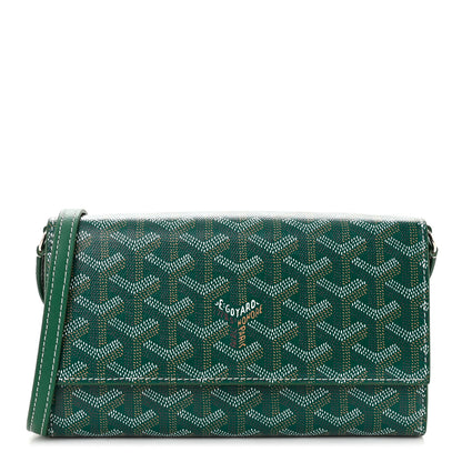 Goyard Goyardine Varenne Continental Wallet Green 1 of 10