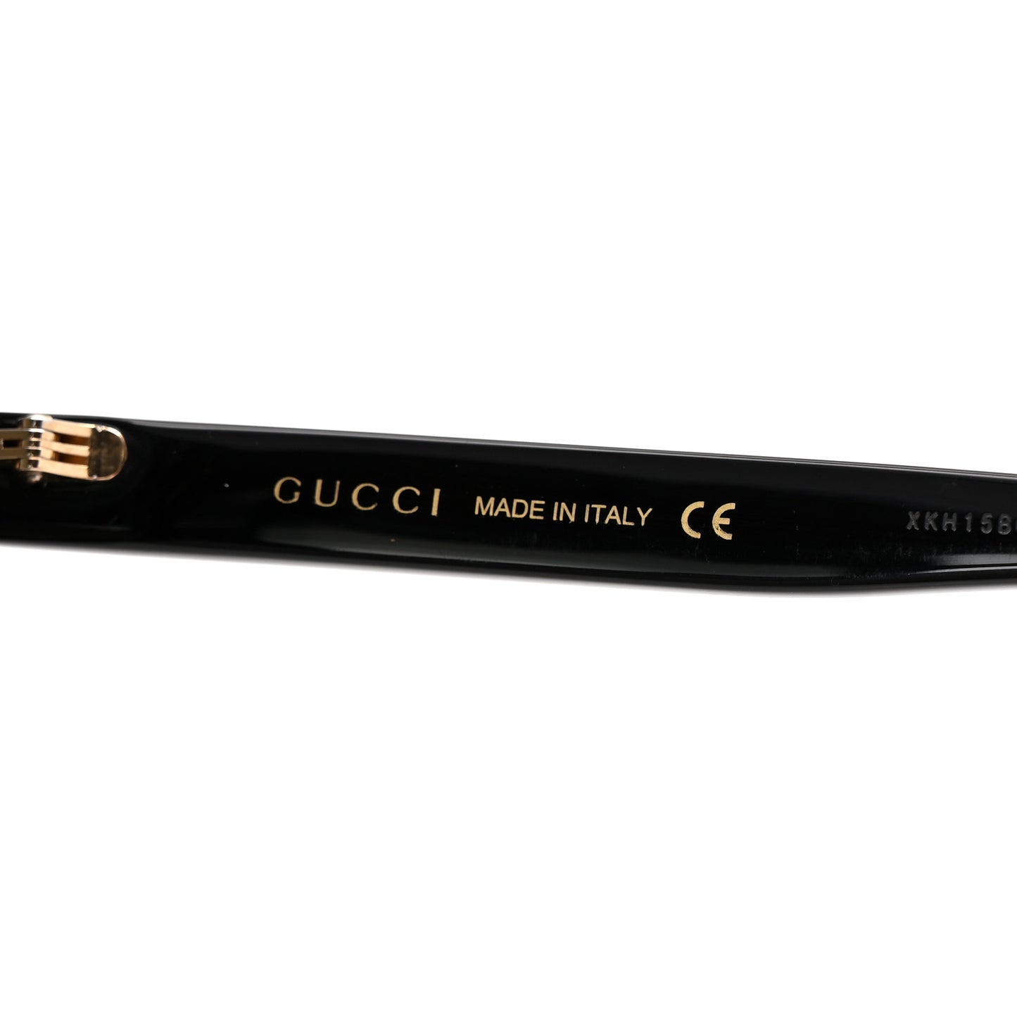 Crystal Square Frame GG Sunglasses GG0418S Black