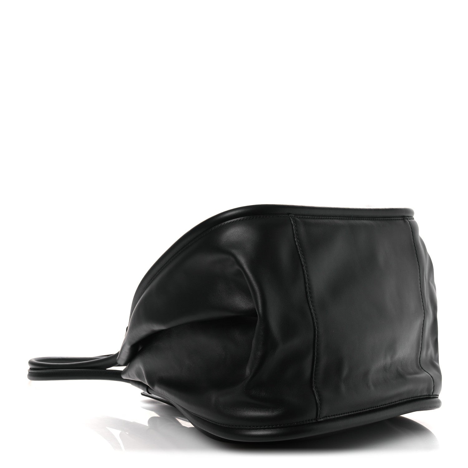 Proenza Schouler Calfskin XL Ruched Tote Black 5 of 12