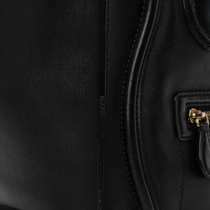 Celine Smooth Calfskin Mini Luggage Black 11 of 17