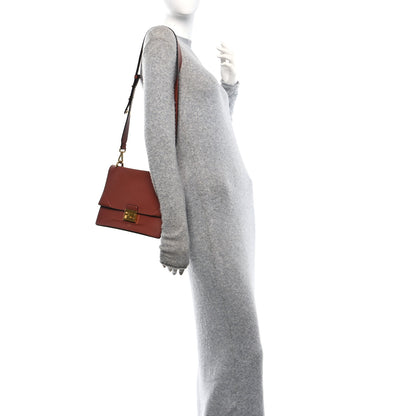 Fendi Vitello Grace Matte F is Fendi Kan U Shoulder Bag Rust 2 of 9