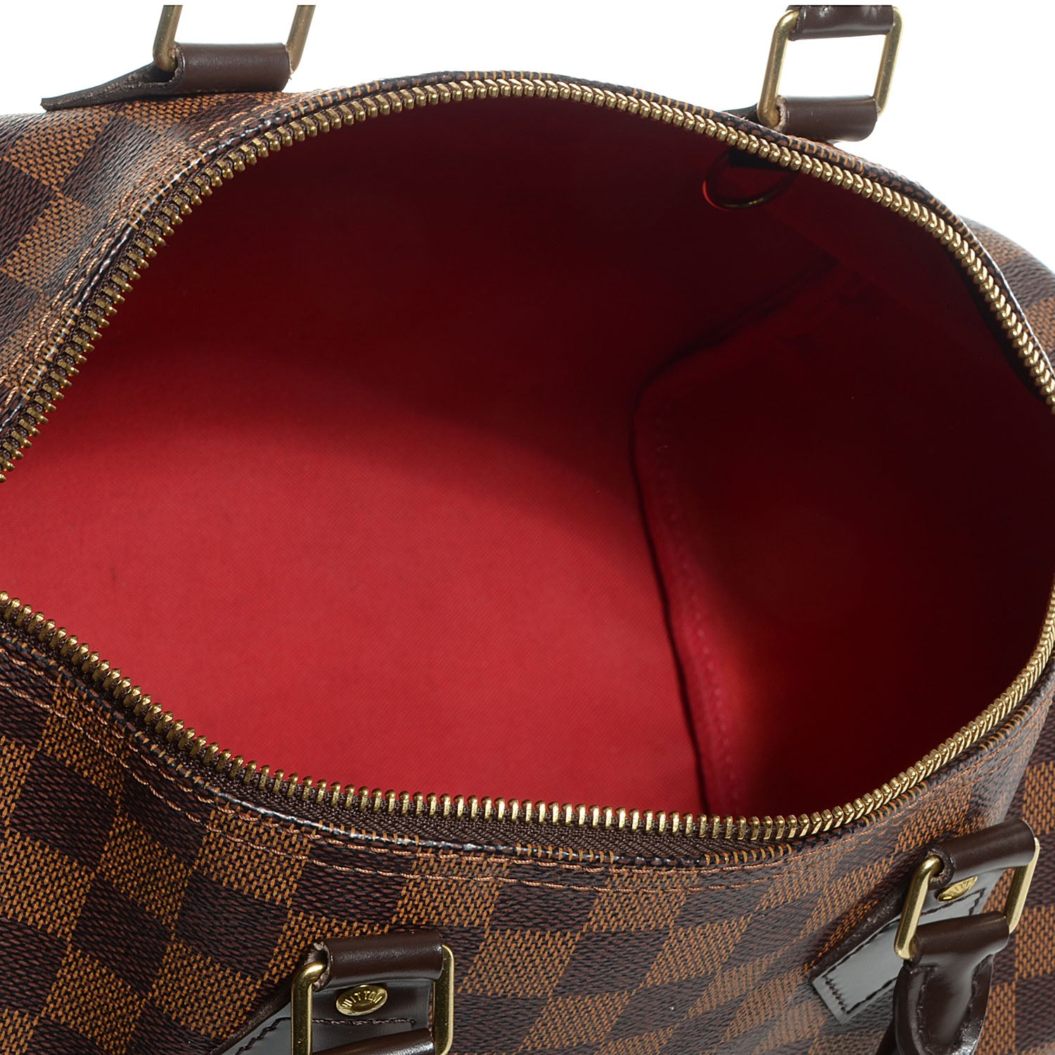 Louis Vuitton Damier Ebene Speedy 30 5 of 8