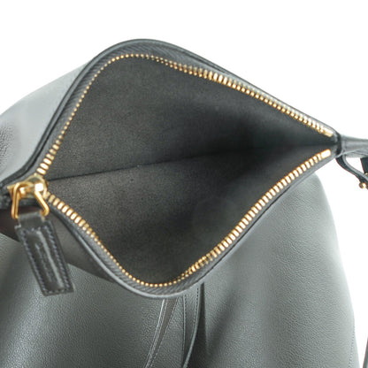 Saint Laurent Calfskin Large Shopping Tote Dark Grey 7 of 9