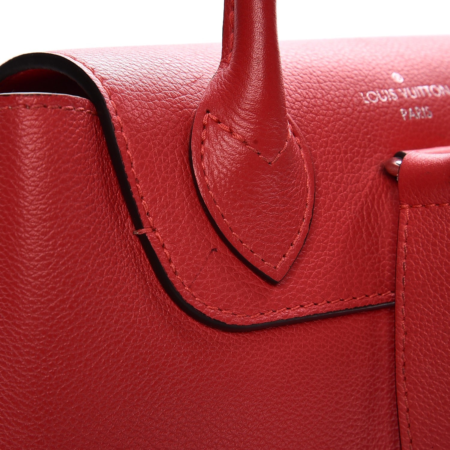 Louis Vuitton Soft Calfskin Lockme Backpack Rubis 8 of 16