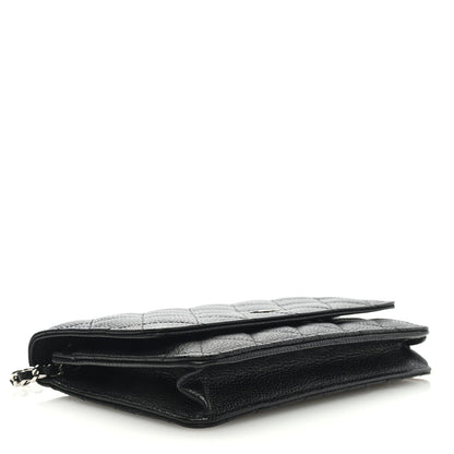 Chanel Caviar Quilted Wallet on Chain WOC Black 4 of 9