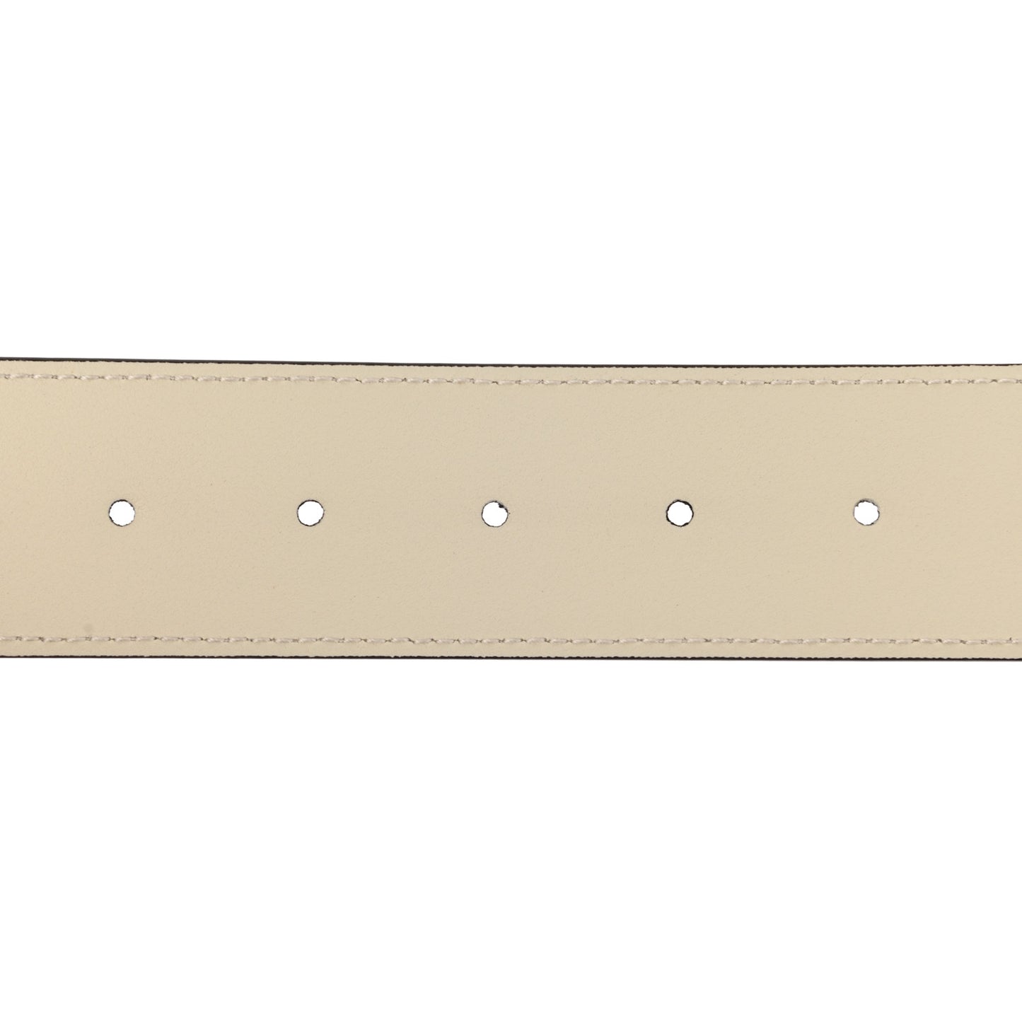 Calfskin Double G 40mm Belt 90 36 Mystic White