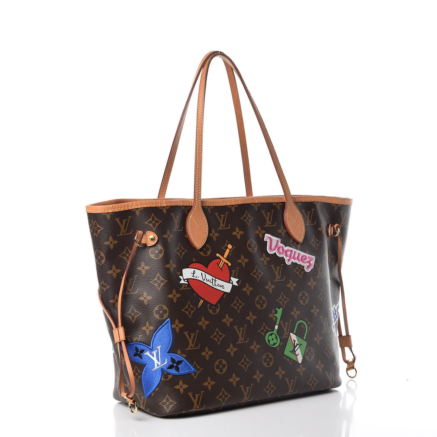 Monogram Travel Stickers Neverfull MM
