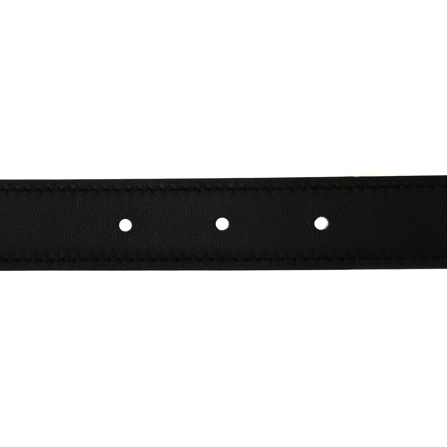 Swift Epsom 24mm Mini H Belt 90 36 Black Gold