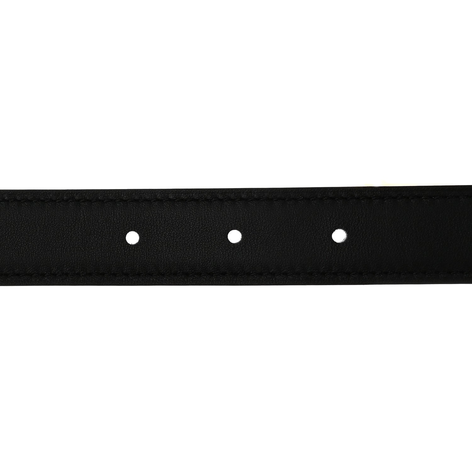 Hermes Swift Epsom 24mm Mini H Belt 90 36 Black Gold 4 of 7